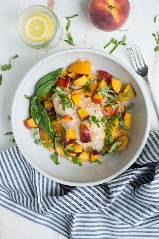Slow Cooker Peach and Chicken Curry