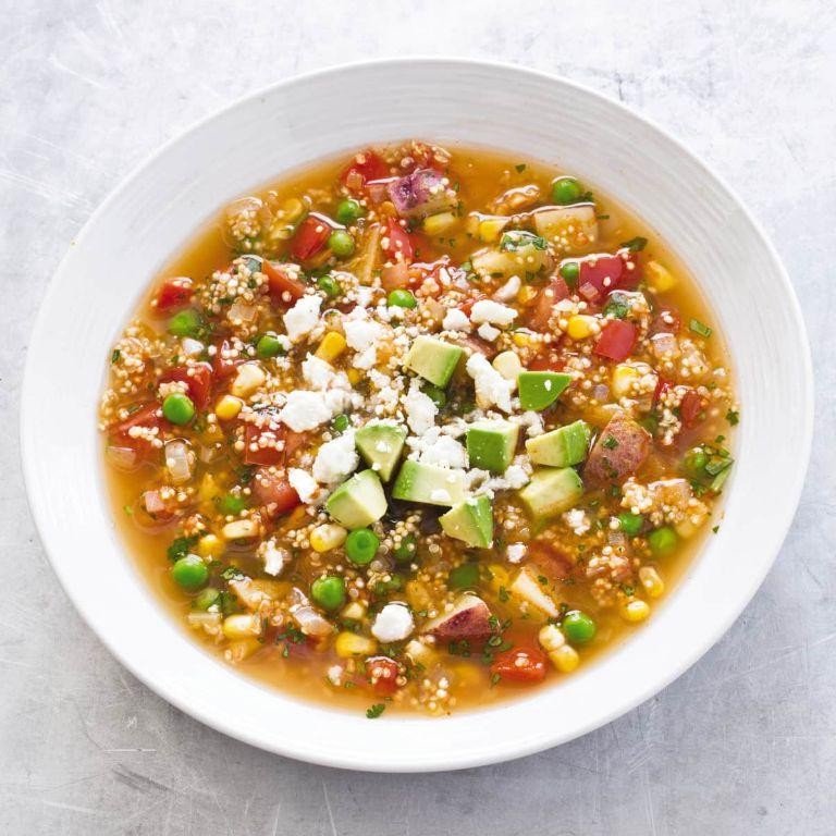 Slow Cooker Quinoa and Vegetable Stew