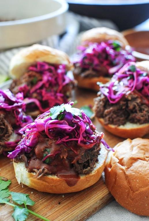 Slow-Cooked BBQ Chuck Roast Sliders