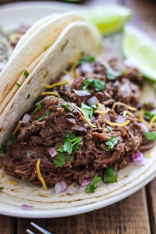 Slow-Cooked Cubed Chuck Beef Tacos