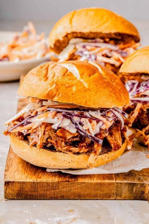 Slow-Cooked Pulled Pork Sliders
