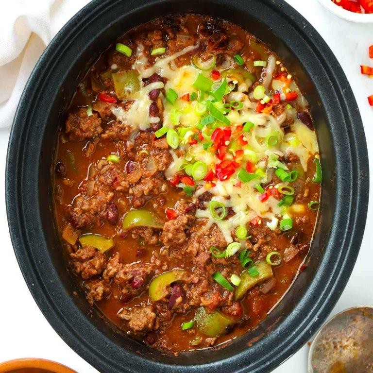 Slowcooked Chili Con Carne