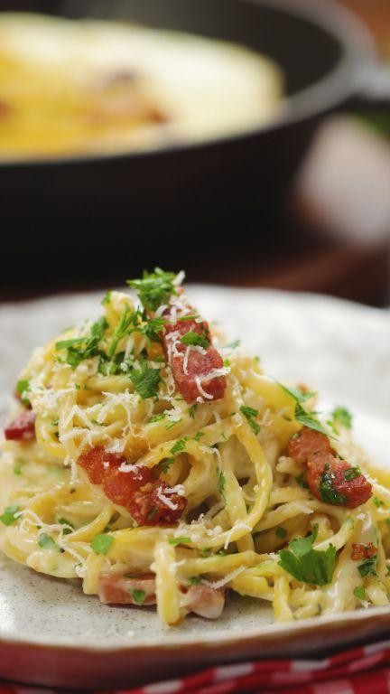 Smoked Brie Carbonara