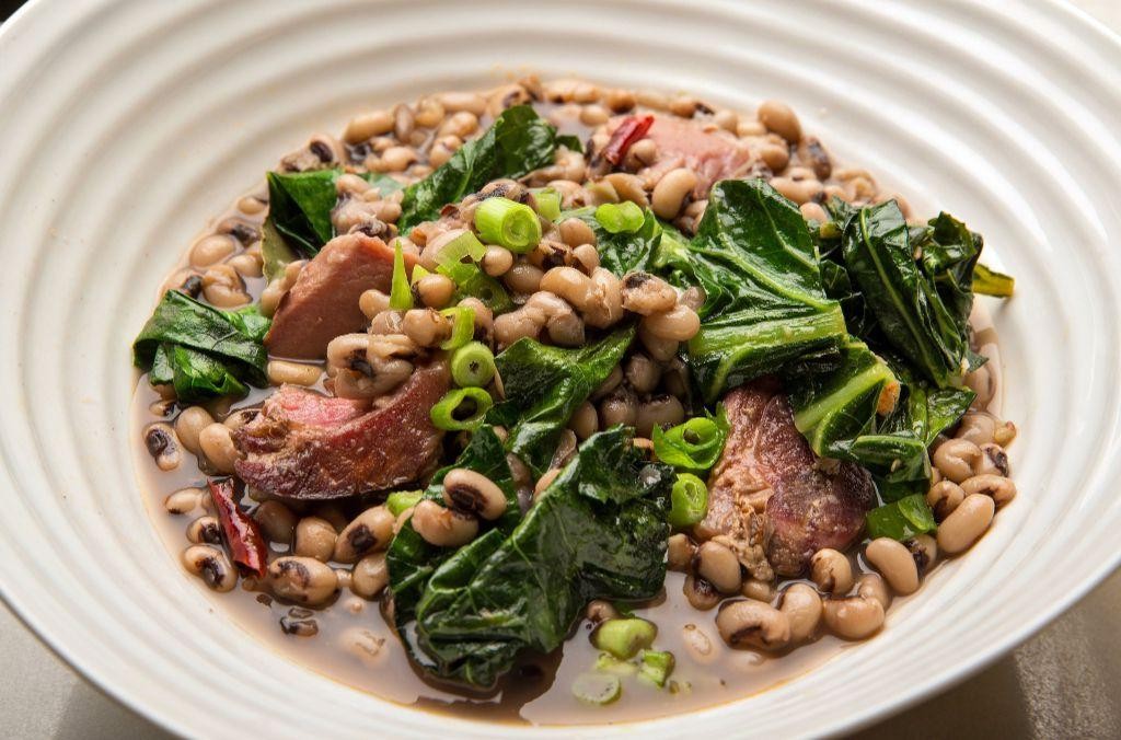 Smoked Ham Hock and Black-Eyed Pea Salad