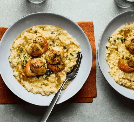 Smoked Ham Hock and Mushroom Risotto