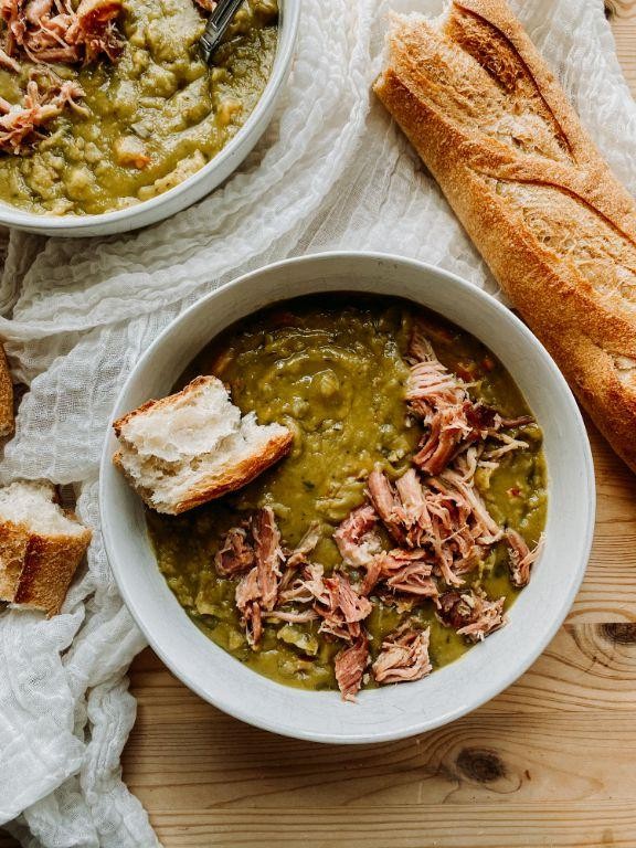 Smoked Ham Hock and Split Pea Soup