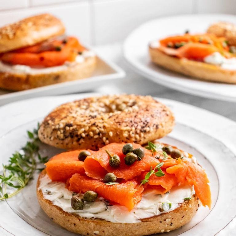 Smoked Salmon Bagel