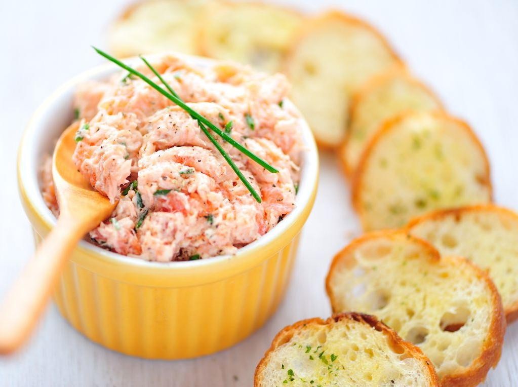 Smoked Salmon Spread with Capers