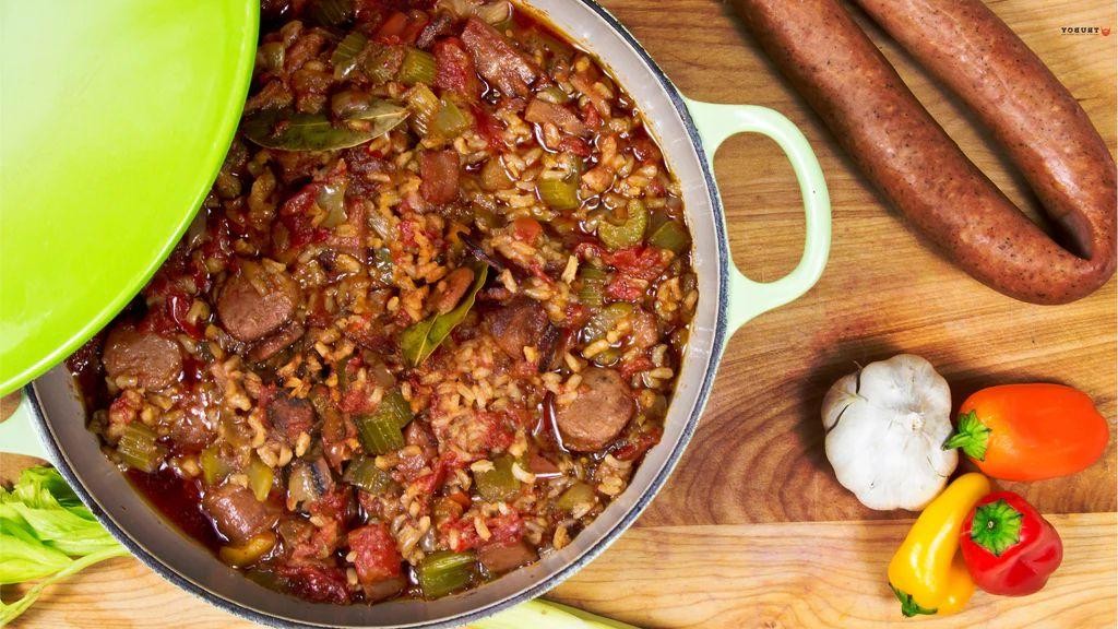Smoked Sausage and Bell Pepper Jambalaya