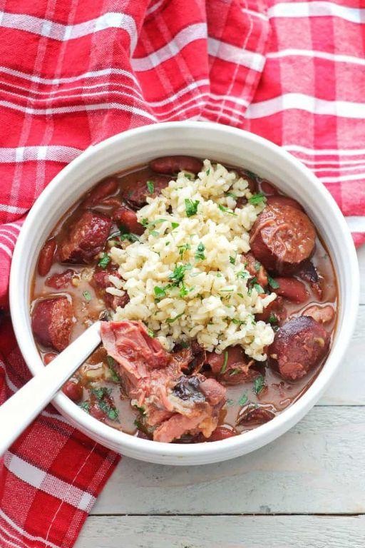 Smoked Turkey Sausage and Red Beans