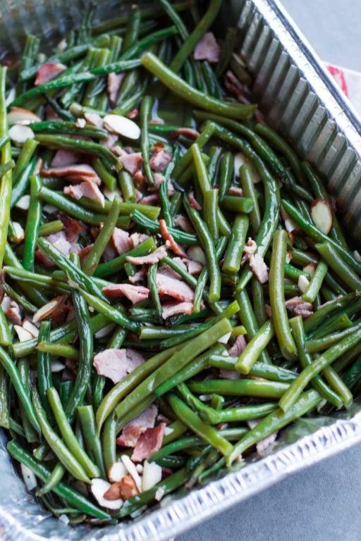 Smoky BBQ Green Beans in a Pot