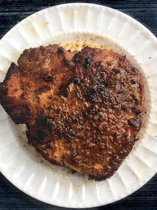 Smoky BBQ Keto Pork Chops