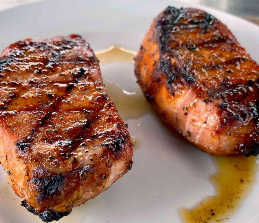 Smoky Barbecue Butterfly Pork Chops