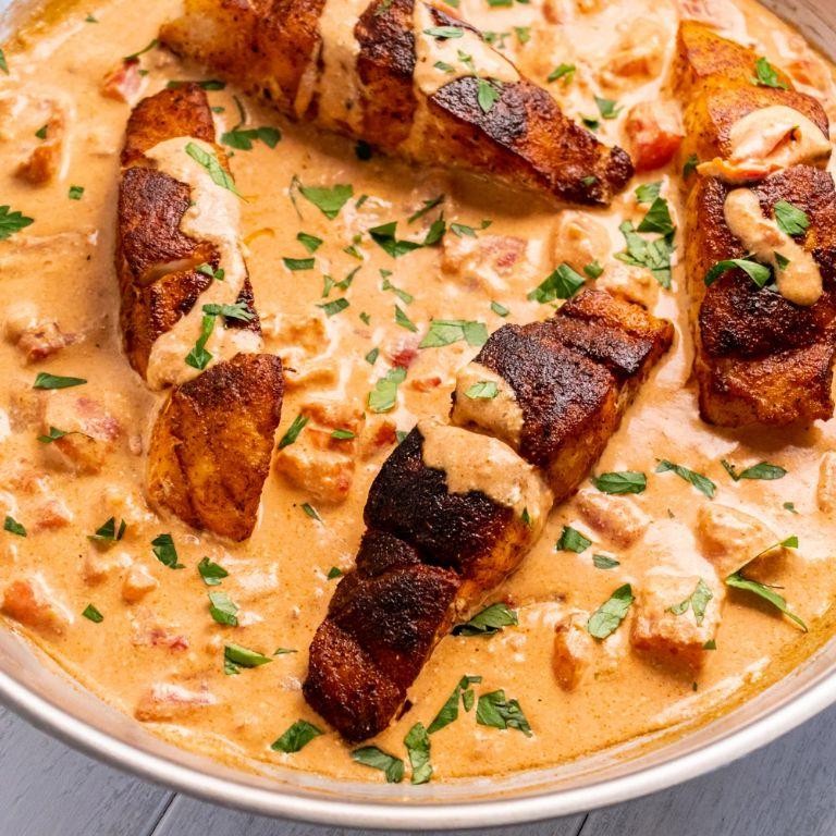 Smoky Cajun Snapper Fillet