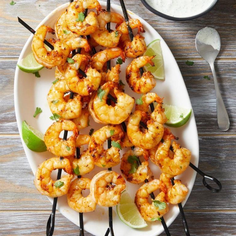 Smoky Chipotle Broiled Shrimp