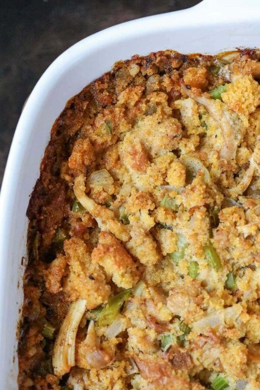 Smoky Chipotle Chicken and Cornbread Dressing