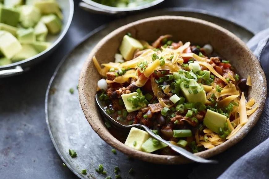 Smoky Chipotle White Chicken Chili