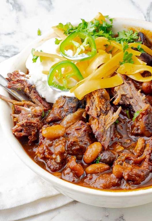 Smoky Chuck Roast Chili