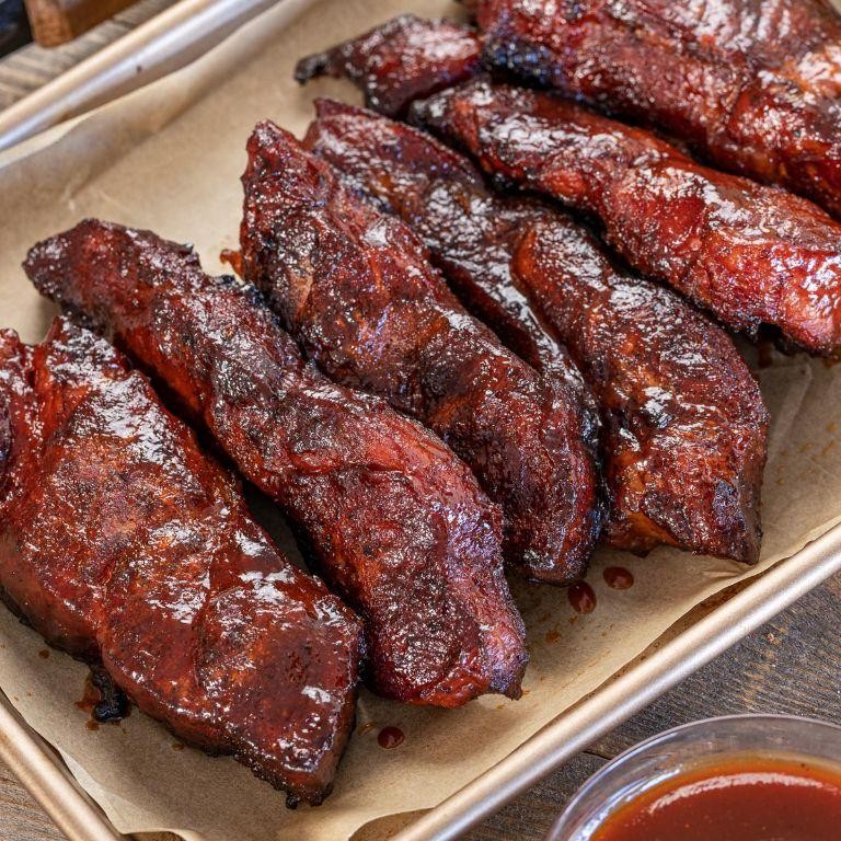 Smoky Grilled Country Style Pork Ribs