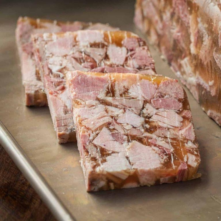 Smoky Hog Head Cheese with Paprika and Cayenne
