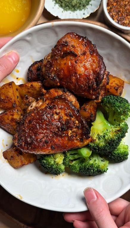 Smoky Paprika Air Fried Chicken Legs