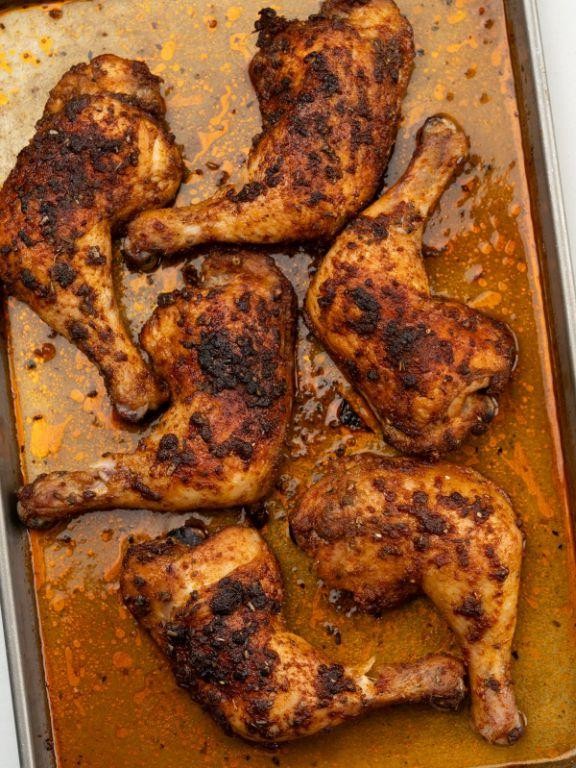 Smoky Paprika Baked Leg Quarters