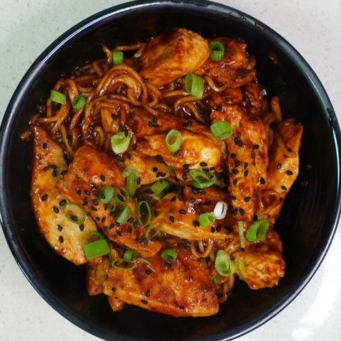 Smoky Paprika Chicken Ramen
