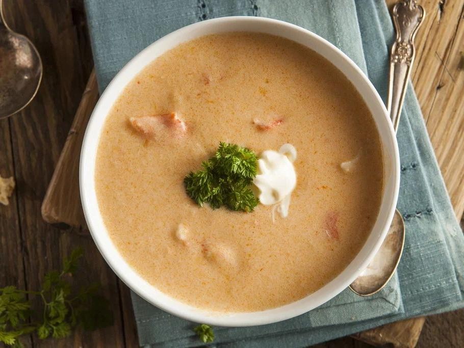 Smoky Paprika Lobster Bisque