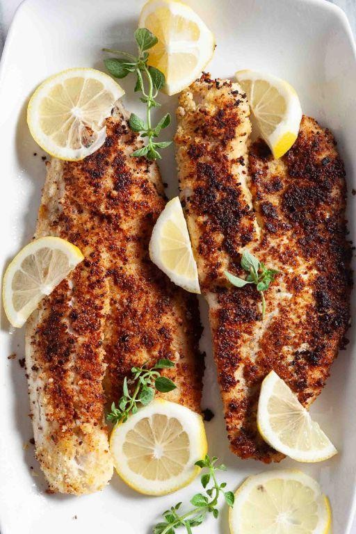 Smoky Paprika Pan Seared Walleye