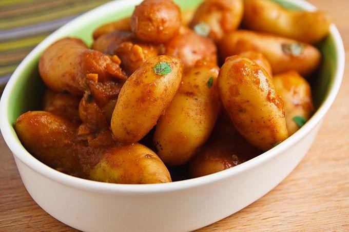 Smoky Paprika Roasted Fingerling Potatoes