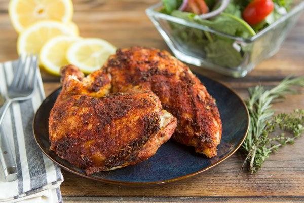 Smoky Paprika Rubbed Chicken