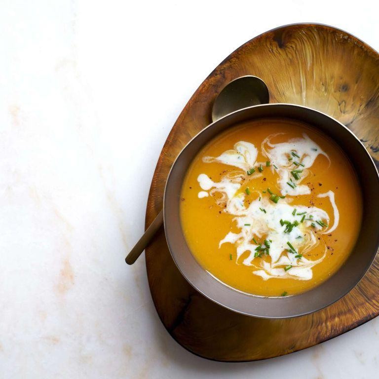 Smoky Roasted Squash Soup