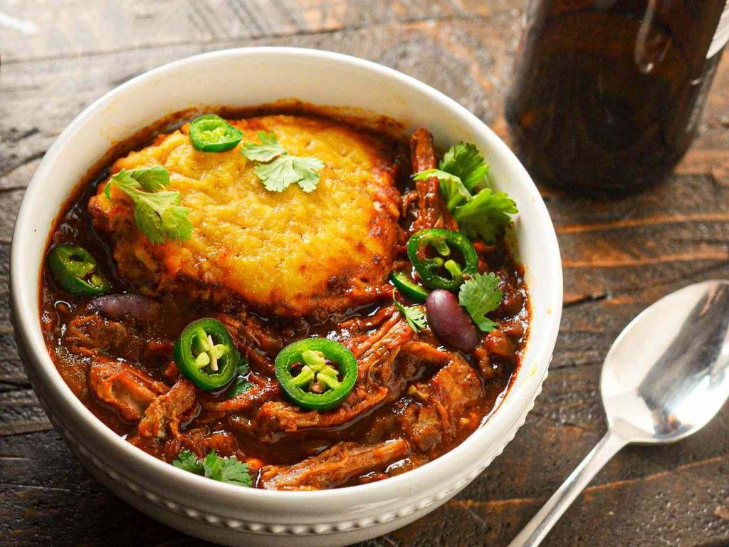 Smoky Slow Cooker Pulled Pork Chili