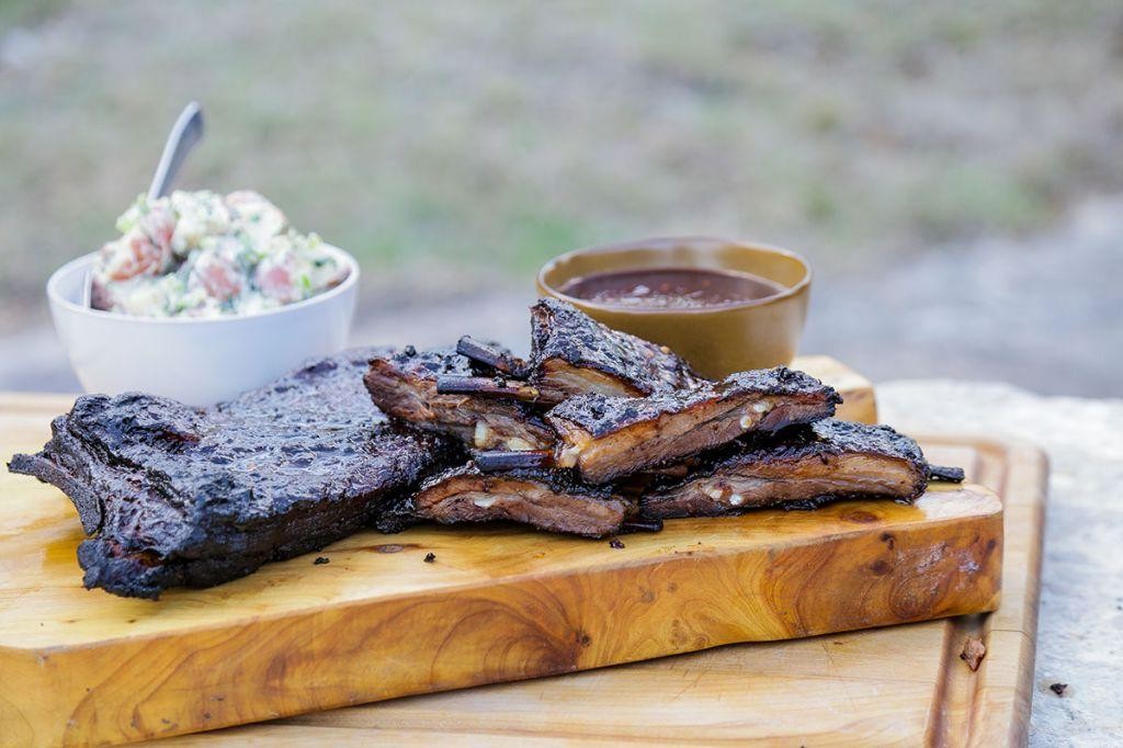 Smoky Wild Boar BBQ Ribs