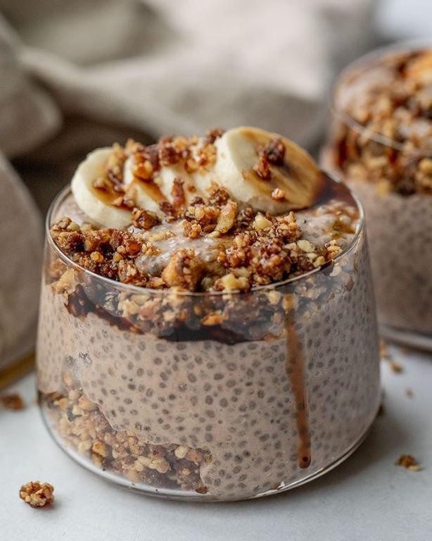 Smooth Banana Chia Pudding