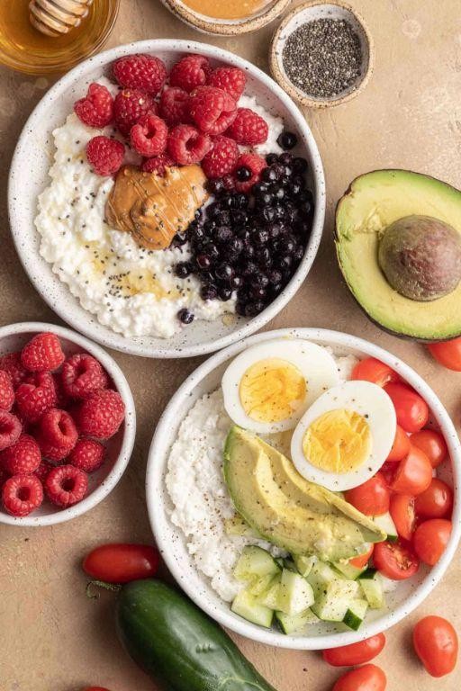 Smooth Cottage Cheese Bowl