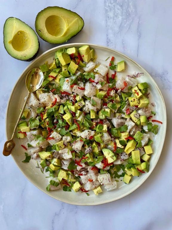 Snapper Ceviche with Avocado