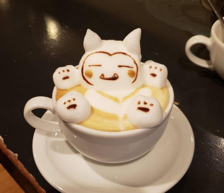 Snorlax Sleepytime Vanilla Latte