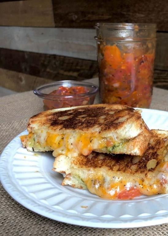 Sofrito Grilled Cheese Sandwich