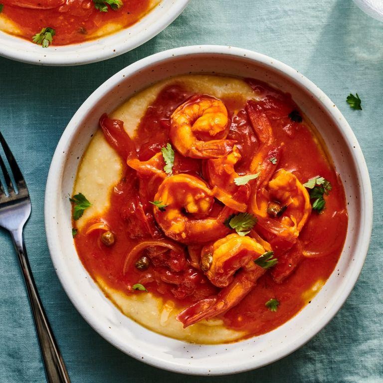 Sofrito Shrimp and Grits