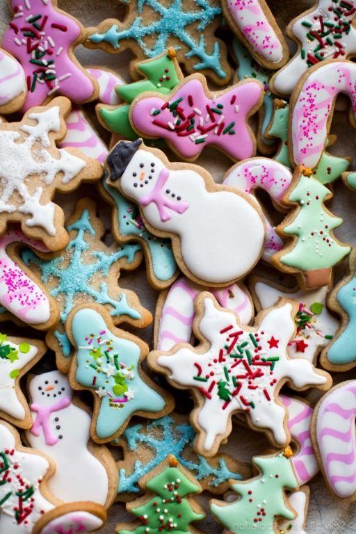 Soft Sugar Cookies with Royal Icing