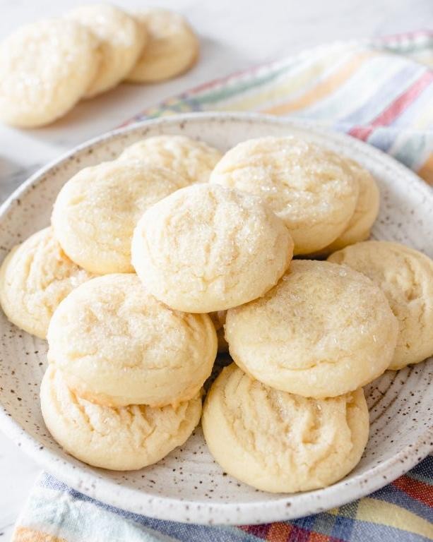 Soft Vanilla Sugar Cookies