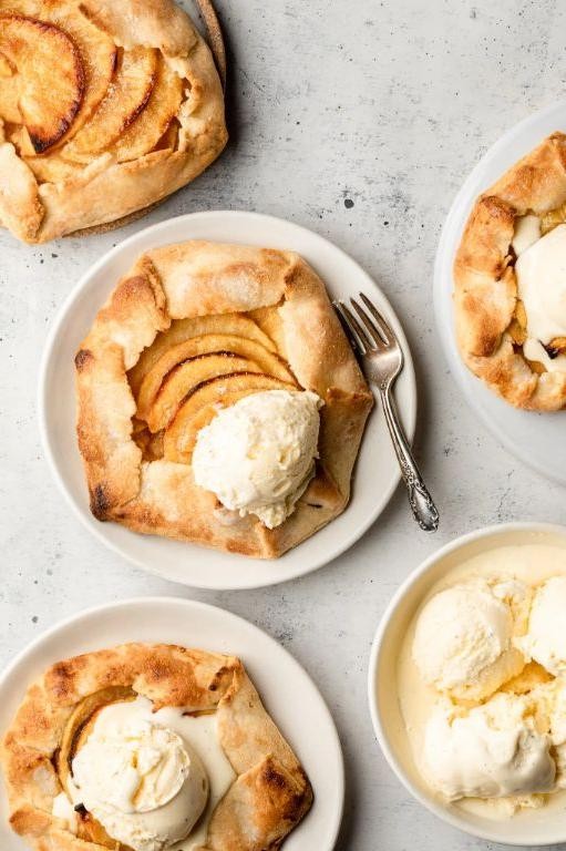 Sour Cream and Apple Galette