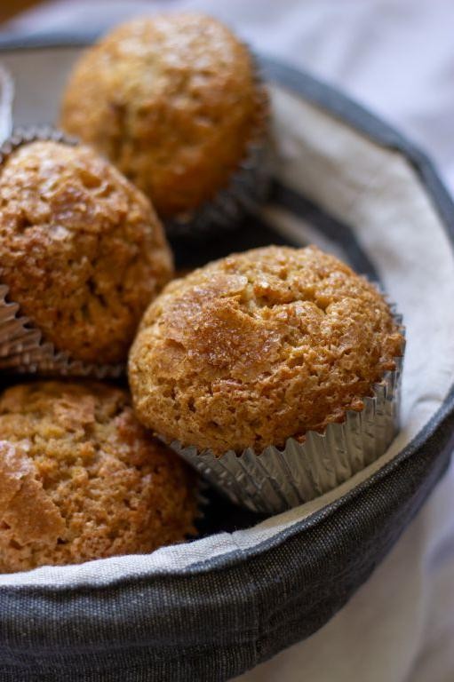 Sourdough Discard Cinnamon Apple Muffins