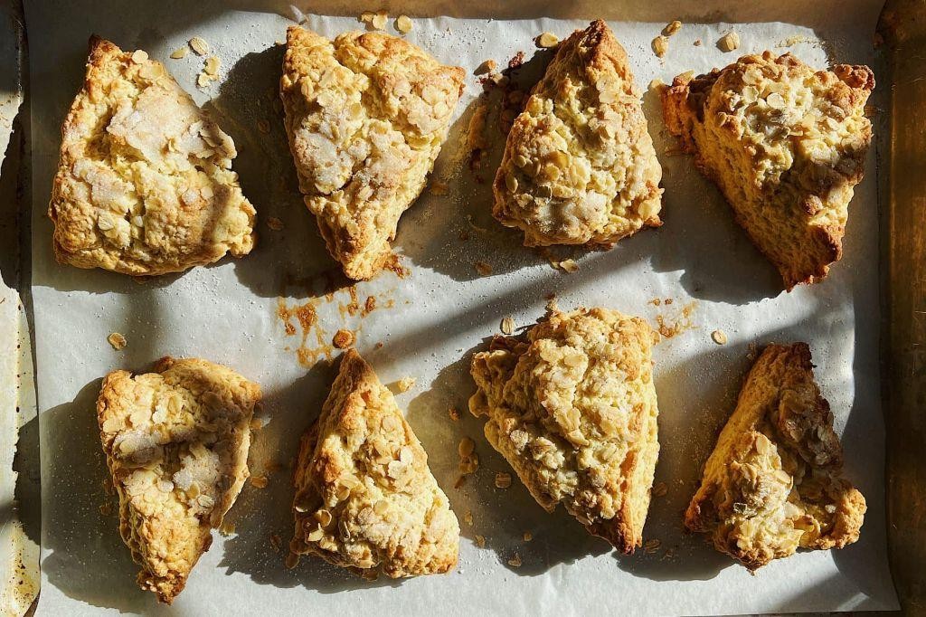 Sourdough Discard Savory Herb Scones