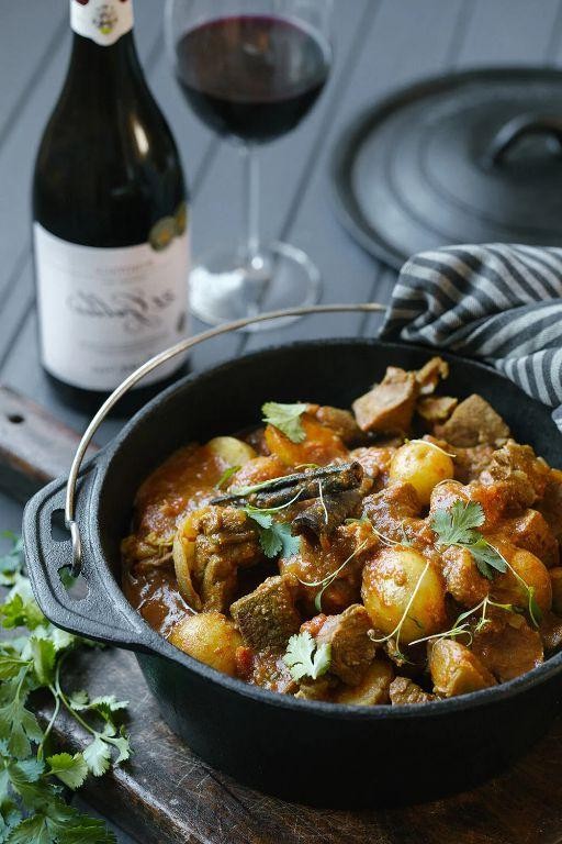 South African Lamb Curry Potjie
