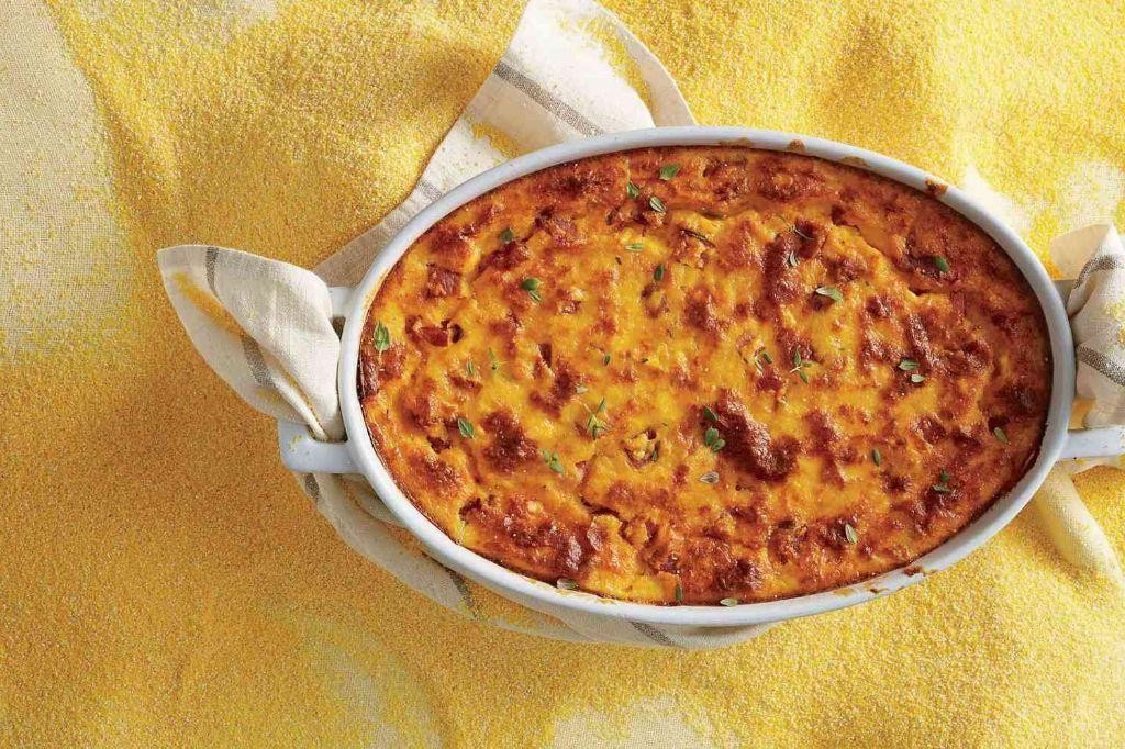 Southern Style Ham and Grits Casserole