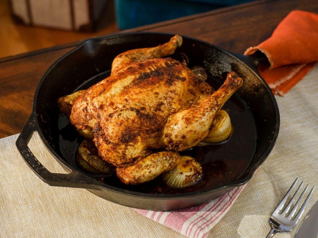 Southern Style Spiced Roasted Chicken