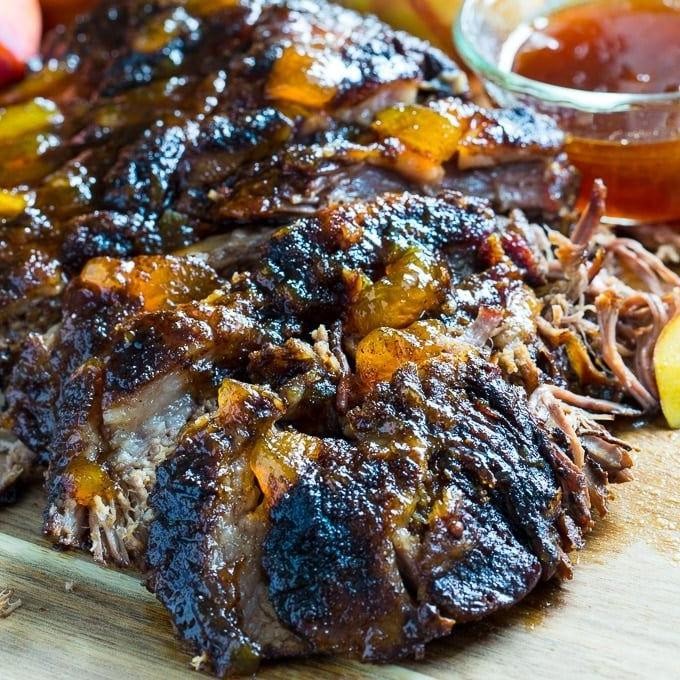 Southern-Style Brisket with Bourbon Sauce