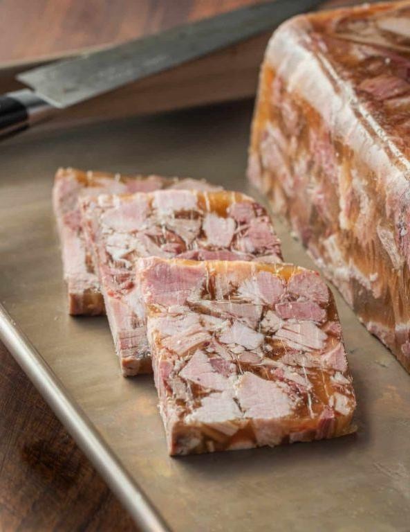 Southern-Style Chopped Hog Head Cheese